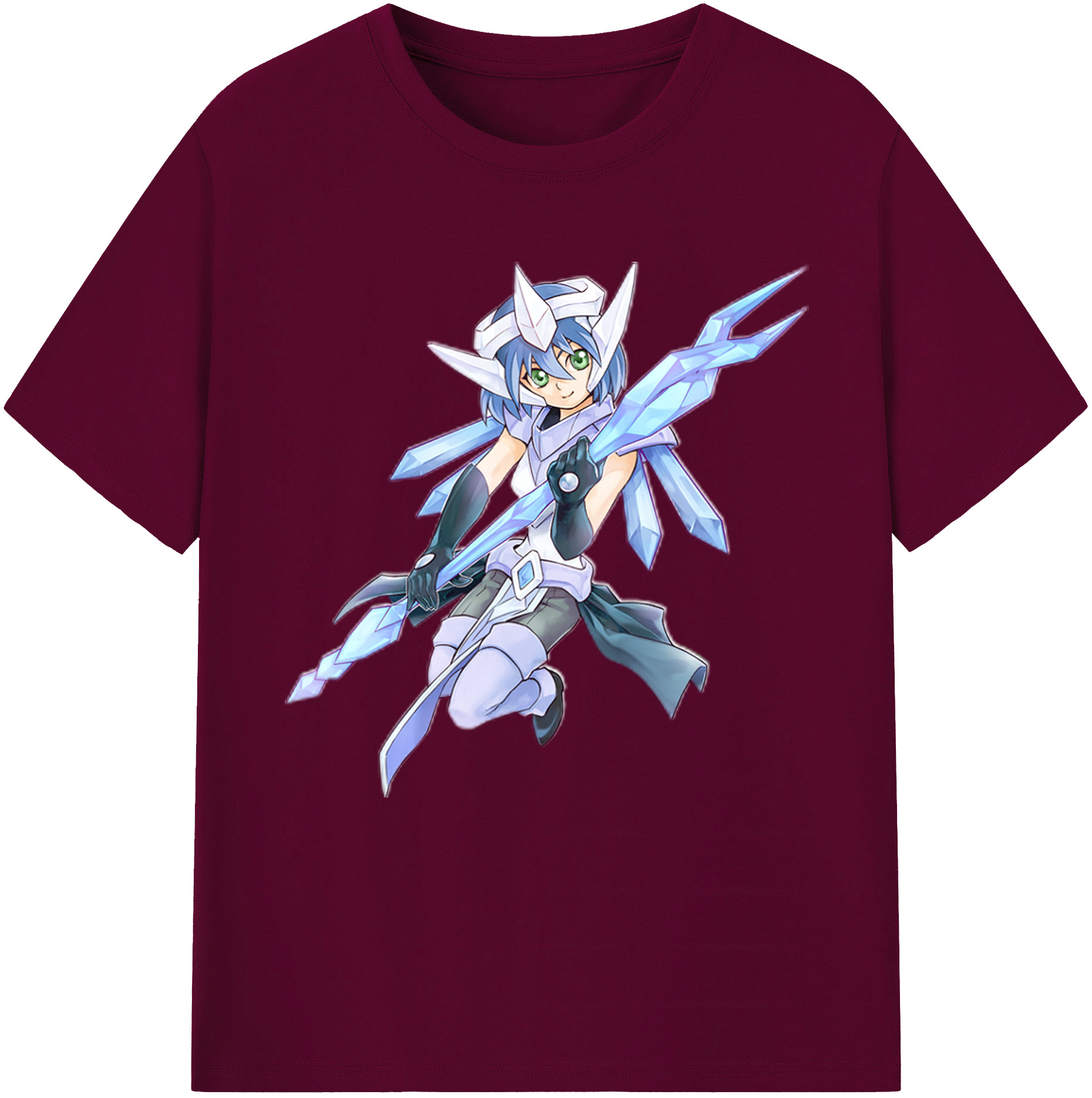 （画像用） 遊☆戯☆王 Yu-Gi-Oh! レディースカジュアルプリントTシャツ（綿100％）